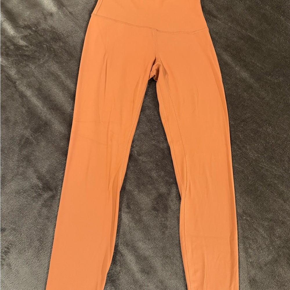 lululemon athletica Orange Leggings
